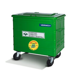 Stahlcontainer | 800 Liter KOMPOST