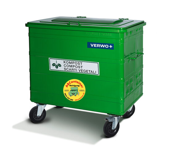 Stahlcontainer | 800 Liter KOMPOST